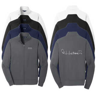 Emergency Department Stethoscope Ladies Full Zip Jacket (+ options)