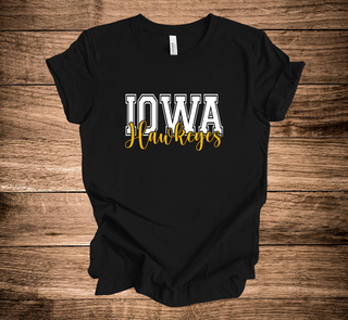 Hawkeyes Iowa Outline (+ options)