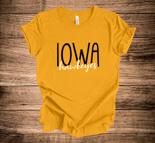 Hawkeyes Iowa Script (+ options)