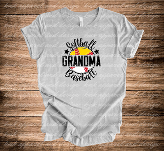 KMK Design Softball Baseball Grandma (+ options)