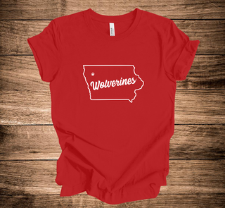 RV Wolverines State Outline (+ options)