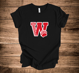 RV Wolverines W Script Paw (+ options)