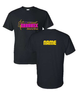 Dynamix School of Dance - Black Apparel (Logo #1)