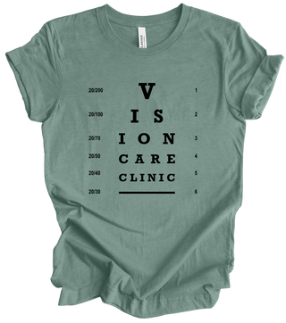 Vision Collection - Vision Care Chart (+ heather dusty blue options)