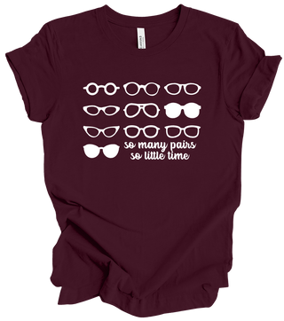 Vision Collection - So Many Pairs So Little Time (+ maroon options)