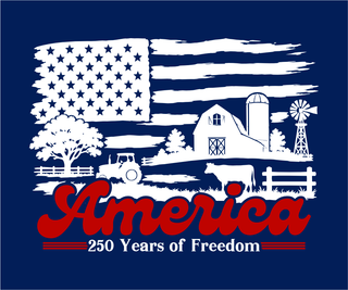 America Design #1 - Farm Scene (+ options)