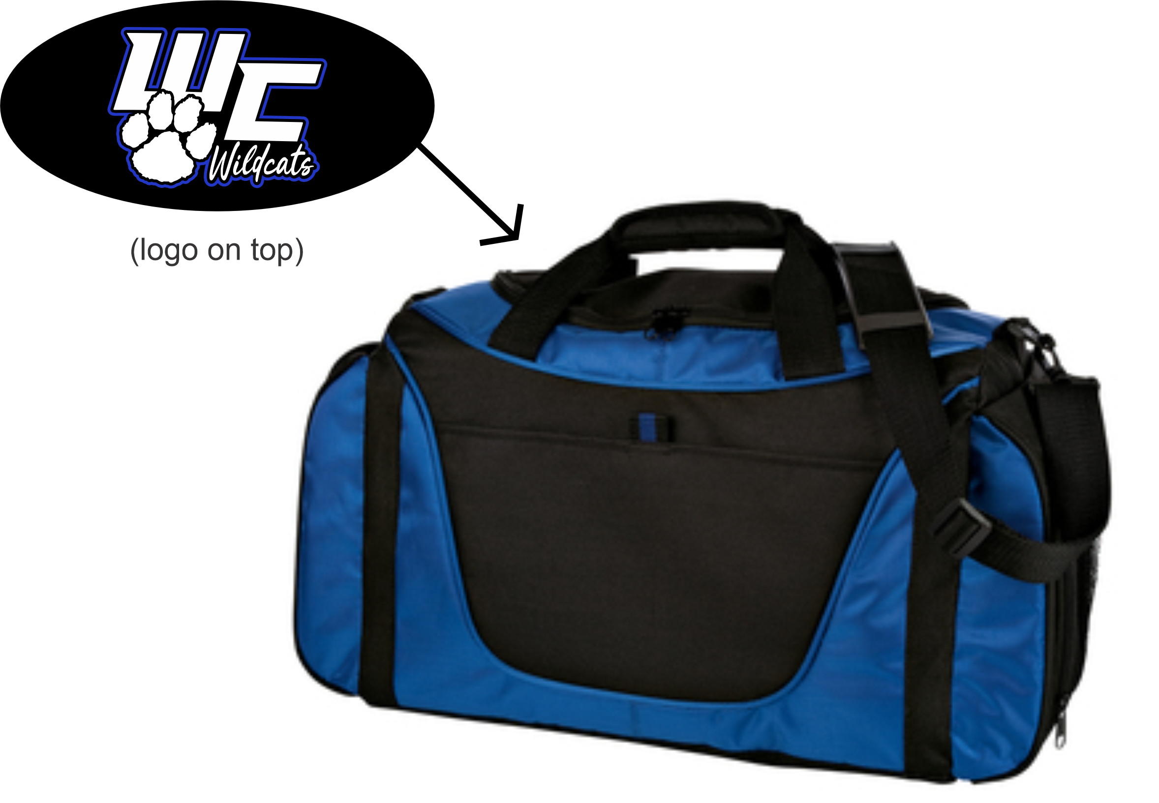 WC to DC Fundraiser - Port Authority® Medium Two-Tone Duffel