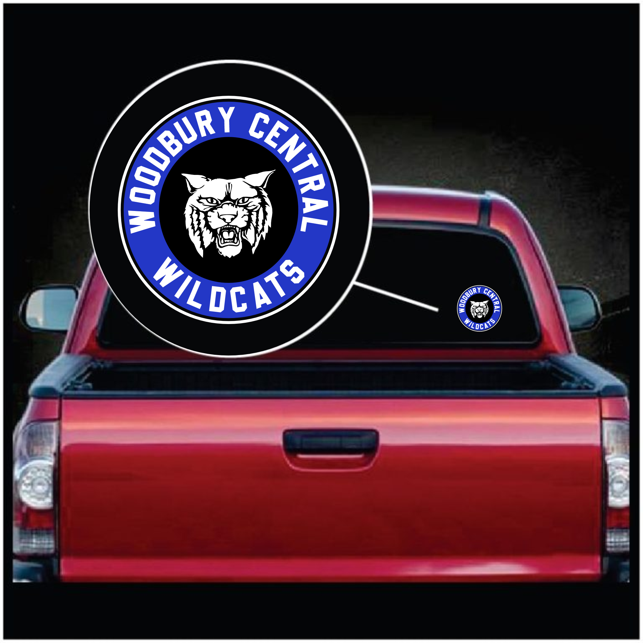 WC to DC Fundraiser - 5" Window Sticker