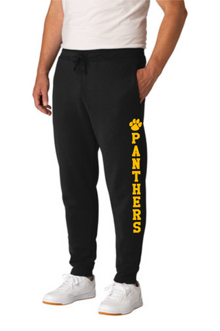 KP Panthers Cotton Jogger - Black (+ logo options)