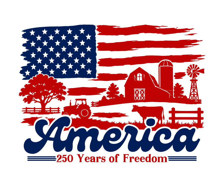 America Design #1 - Farm Scene (+ options)