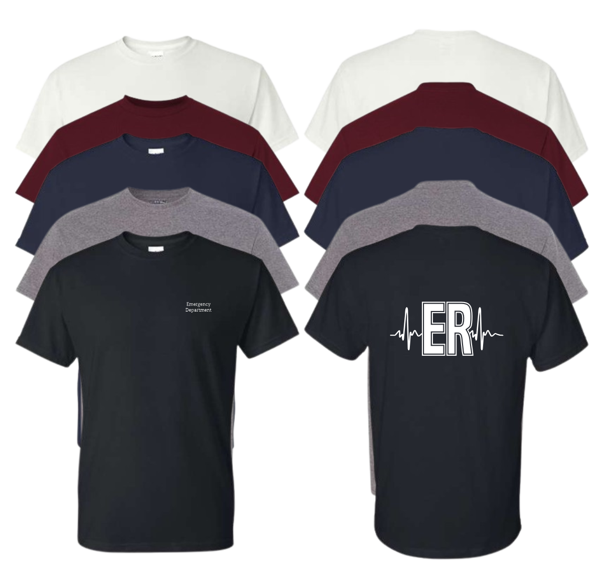 Emergency Department Rhythm Cotton T-Shirt (+ options)