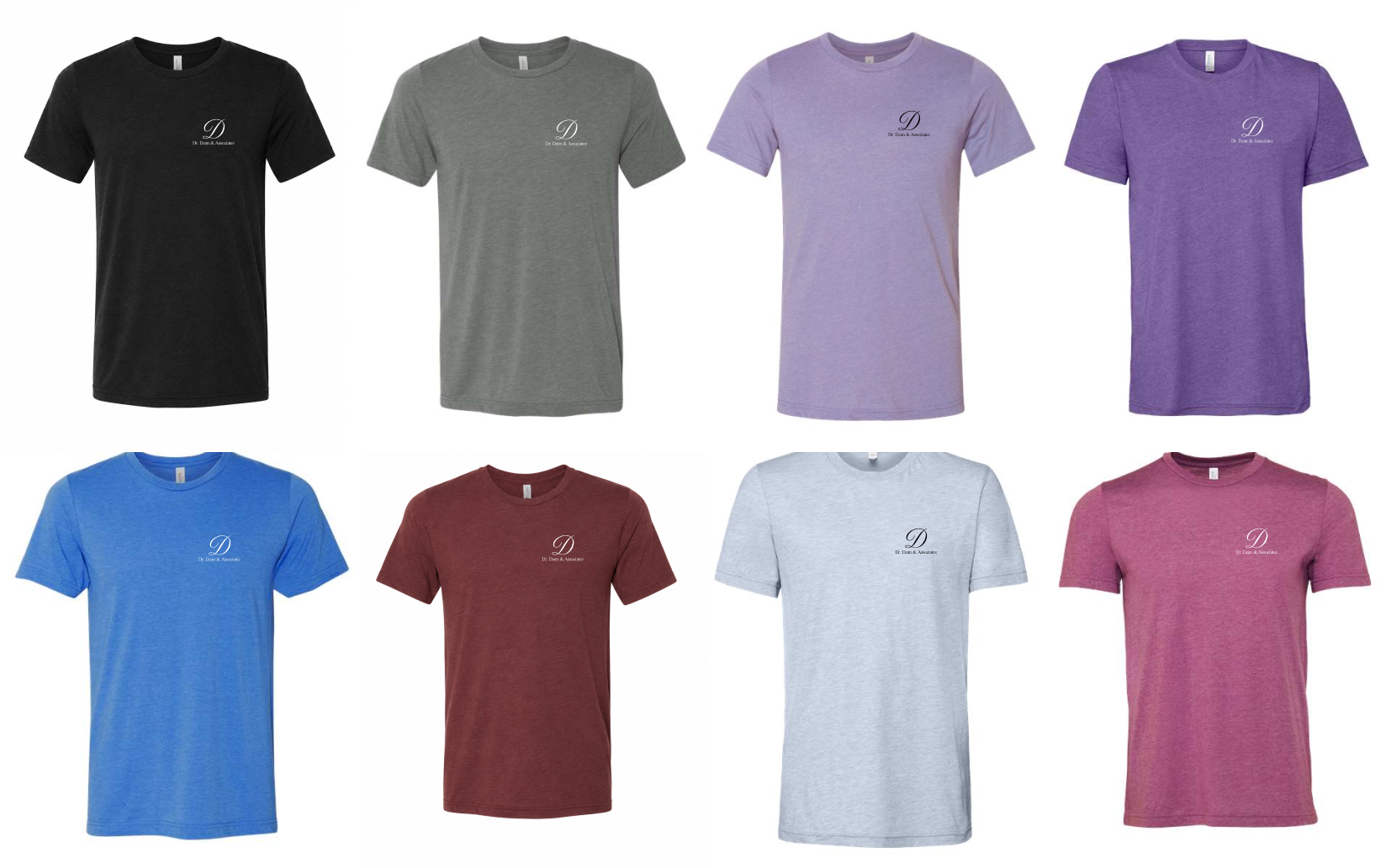 Dr Dean & Associates - Bella+Canvas T-Shirt (+ options)