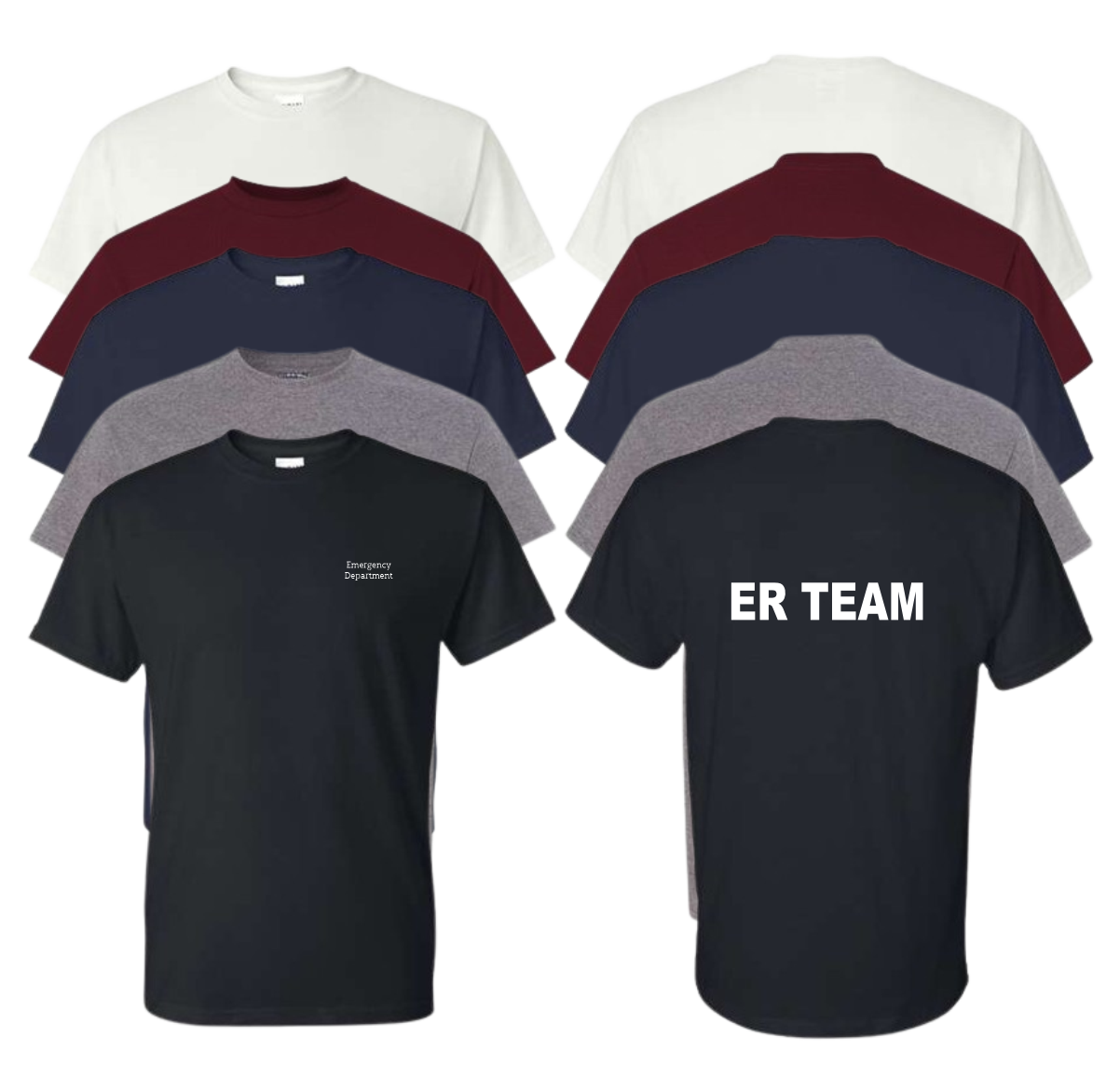 Emergency Department ER Team Cotton T-Shirt (+ options)
