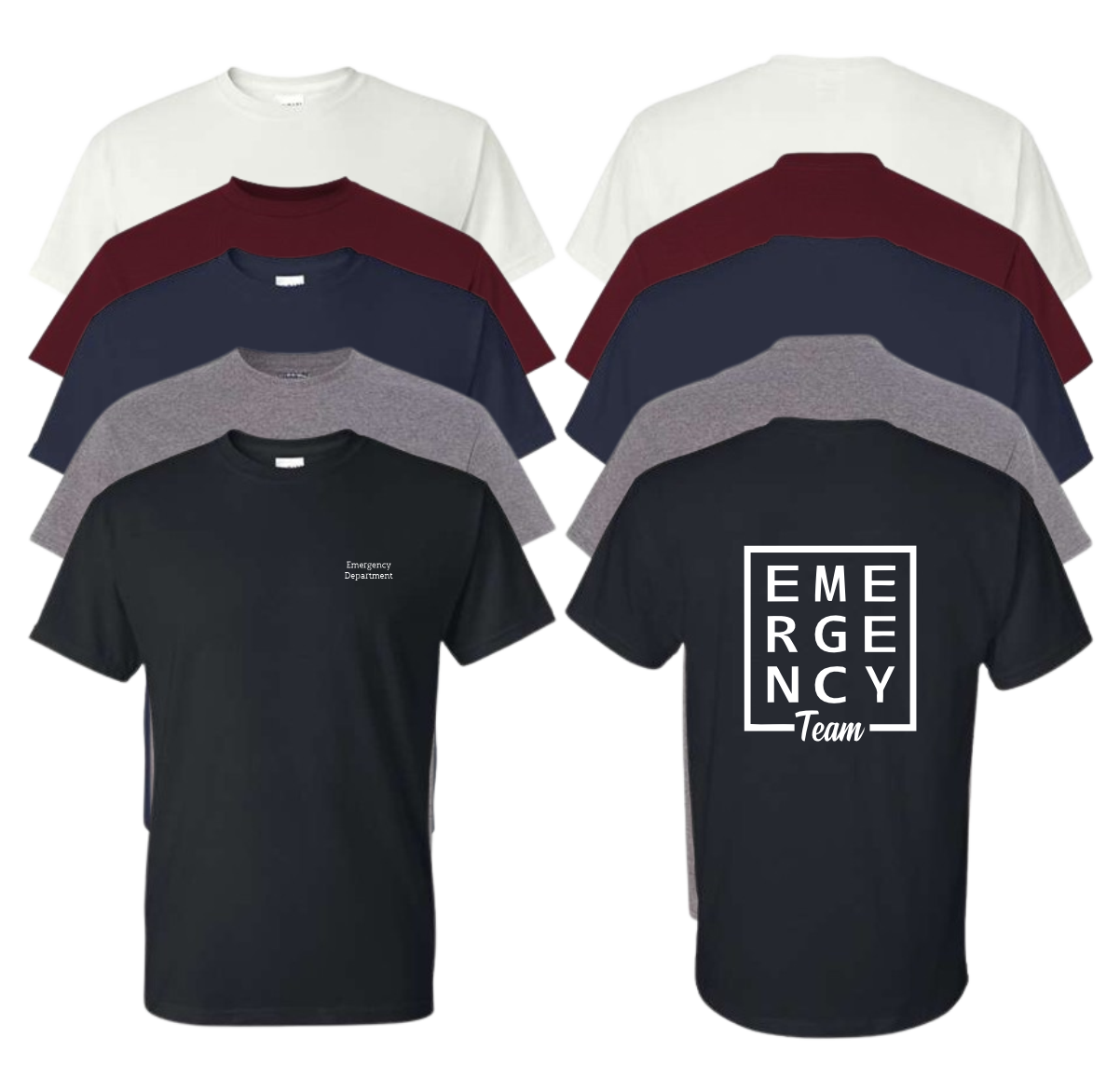 Emergency Department Eye Chart Cotton T-Shirt (+ options)