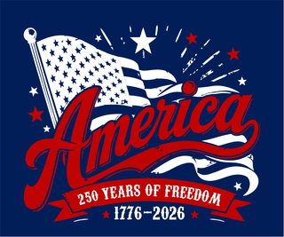 America Design #1 - Flag Starburst (+ options)