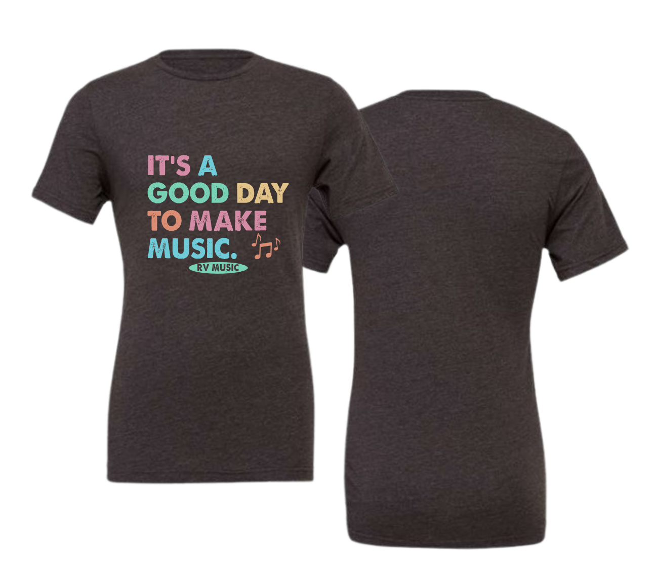 R-V Music Boosters Fundraiser - Dark Grey Heather - It