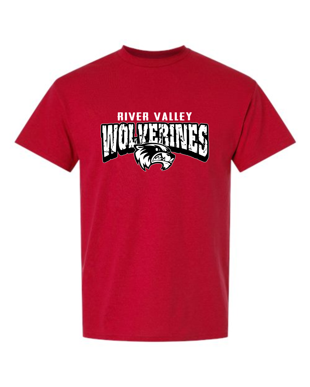 River Valley Athletic Boosters - Red Apparel #2 (+ options)