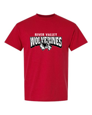 River Valley Athletic Boosters - Red Apparel #2 (+ options)
