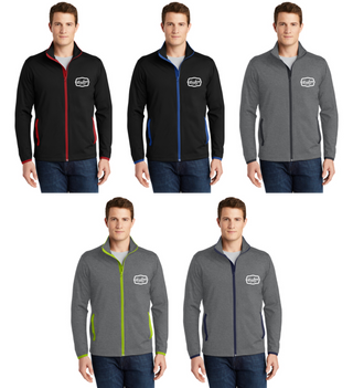 WCF - Sport-Tek Stretch Contrast Full-Zip Jacket (+ colors)