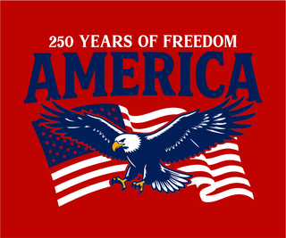 America Design #1 - Flag Eagle (+ options)