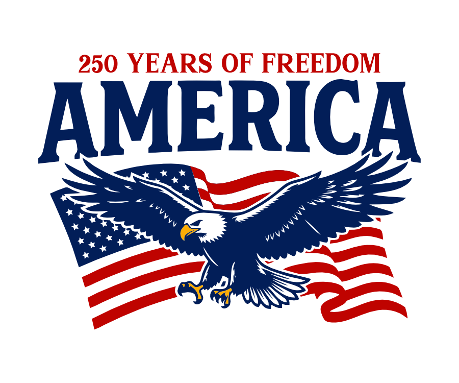 America Design #1 - Flag Eagle (+ options)