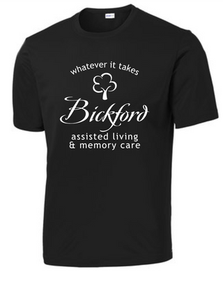 Bickford - Dri-Fit Unisex Short T-Shirt - Whatever It Takes Logo (+ color options)