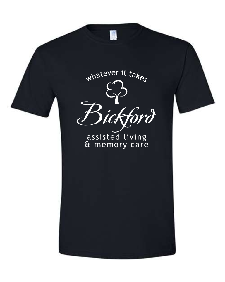 Bickford - Softystyle Unisex Short T-Shirt - Whatever It Takes Logo (+ color options)