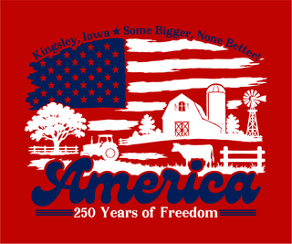 Kingsley Design #1 - America Farm Scene (+ options)