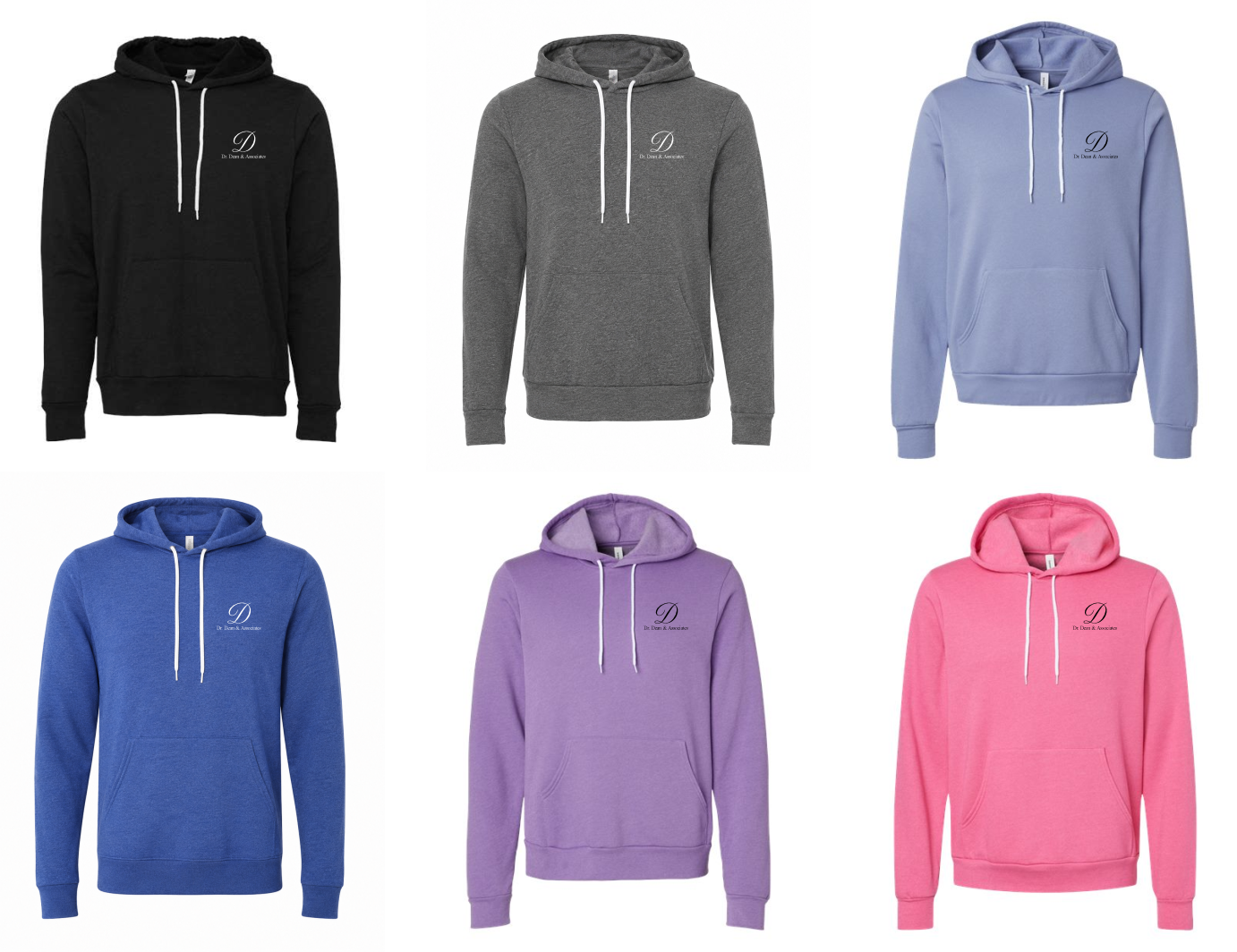 Dr Dean & Associates - Bella+Canvas Hooded Sweatshirt (+ options)