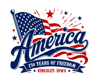 Kingsley Design #1 - America Flag Starburst (+ options)