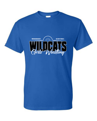 Woodbury Central Girls Wrestling - Design #2 - Royal Apparel (+ options)