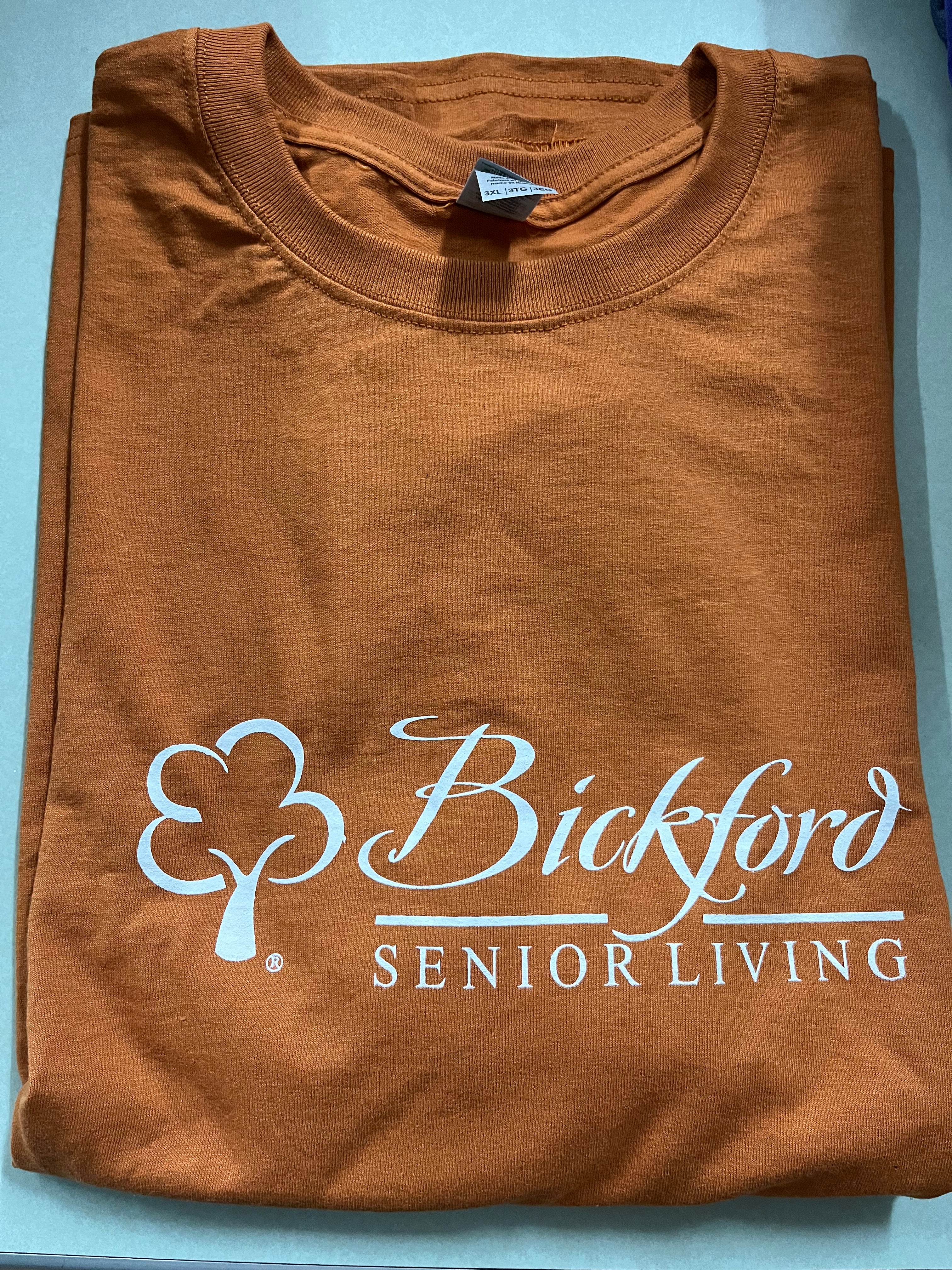 BICKFORD CLEARANCE - 3XL - Texas Orange Cotton T-Shirt