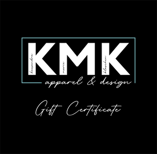 KMK Apparel & Design Gift Certificate