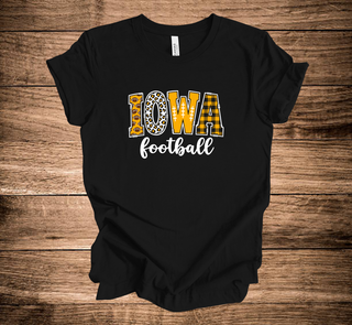 Hawkeyes Iowa Print Football Script (+ options)