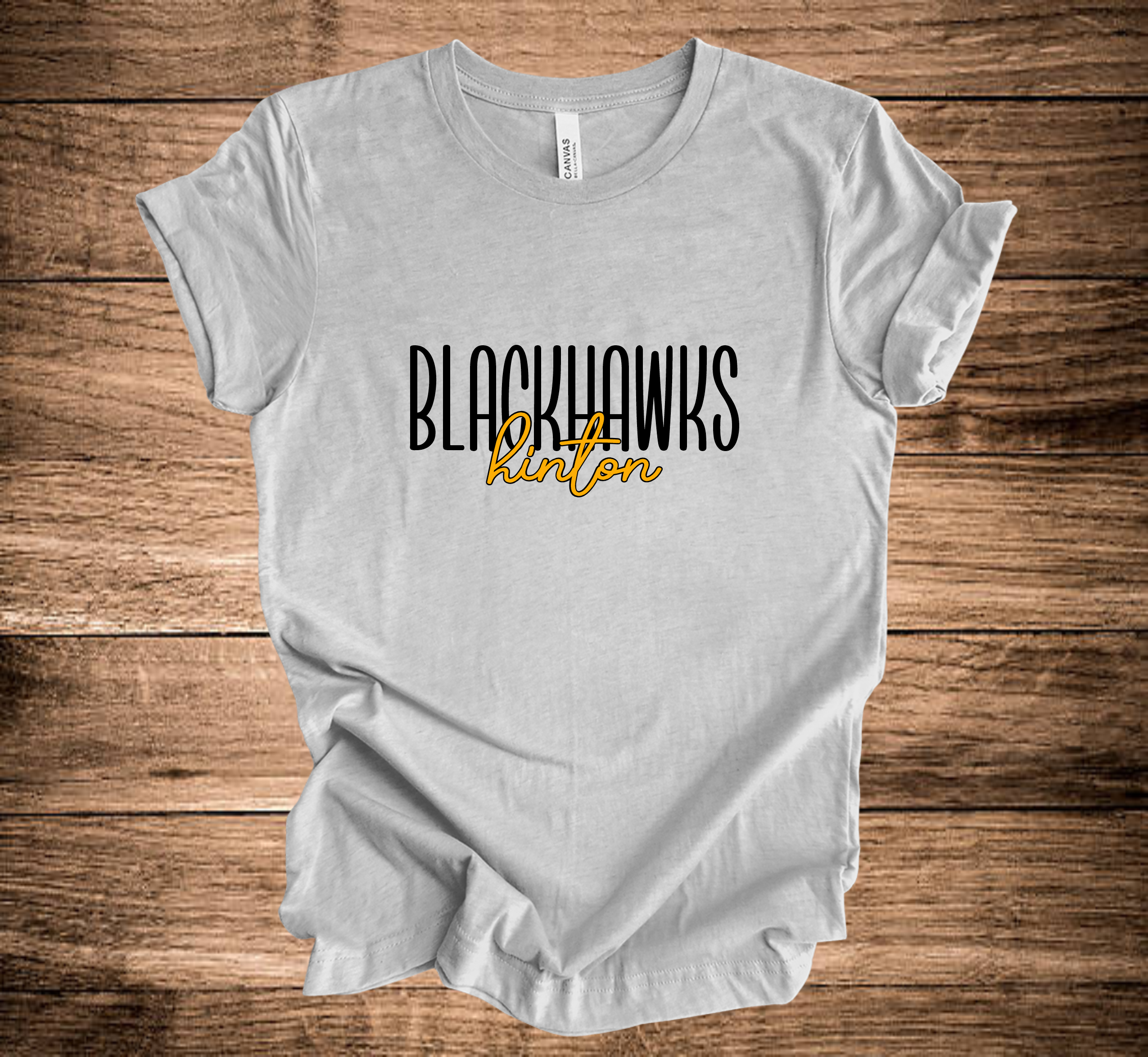 Hinton Blackhawks Skinny Caps Over Script (+ options)