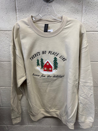 Winter Clearance - No Place Like Home Crewneck Sweatshirt - Multiple Sizes Available