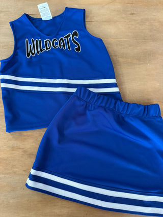 Cheer Uniforms - Youth Small Wildcats (only 1 available)