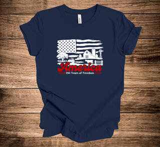 KMK Design American Flag Farm Scene (+ options)