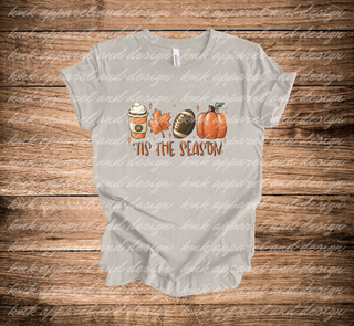 KMK Design Coffee Fall Football Pumpkin Tis The Season (+ options)