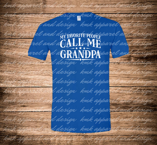 KMK Design Favorite People Call Me Grandpa (+ options)