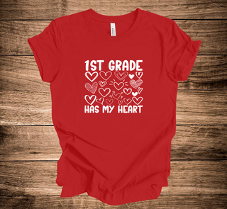 KMK Design 1st Grade Has My Heart (+ options)