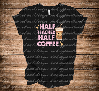 KMK Design Half Teacher Half Coffee (+ options)