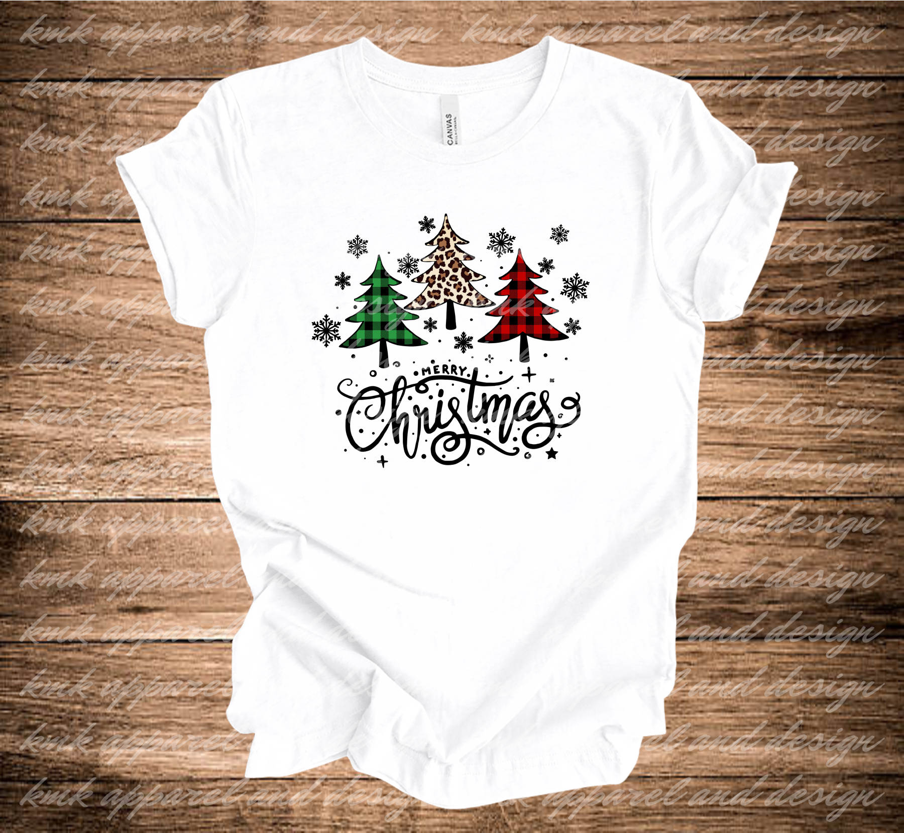 KMK Design Merry Christmas Trees Snowflakes (+ options)