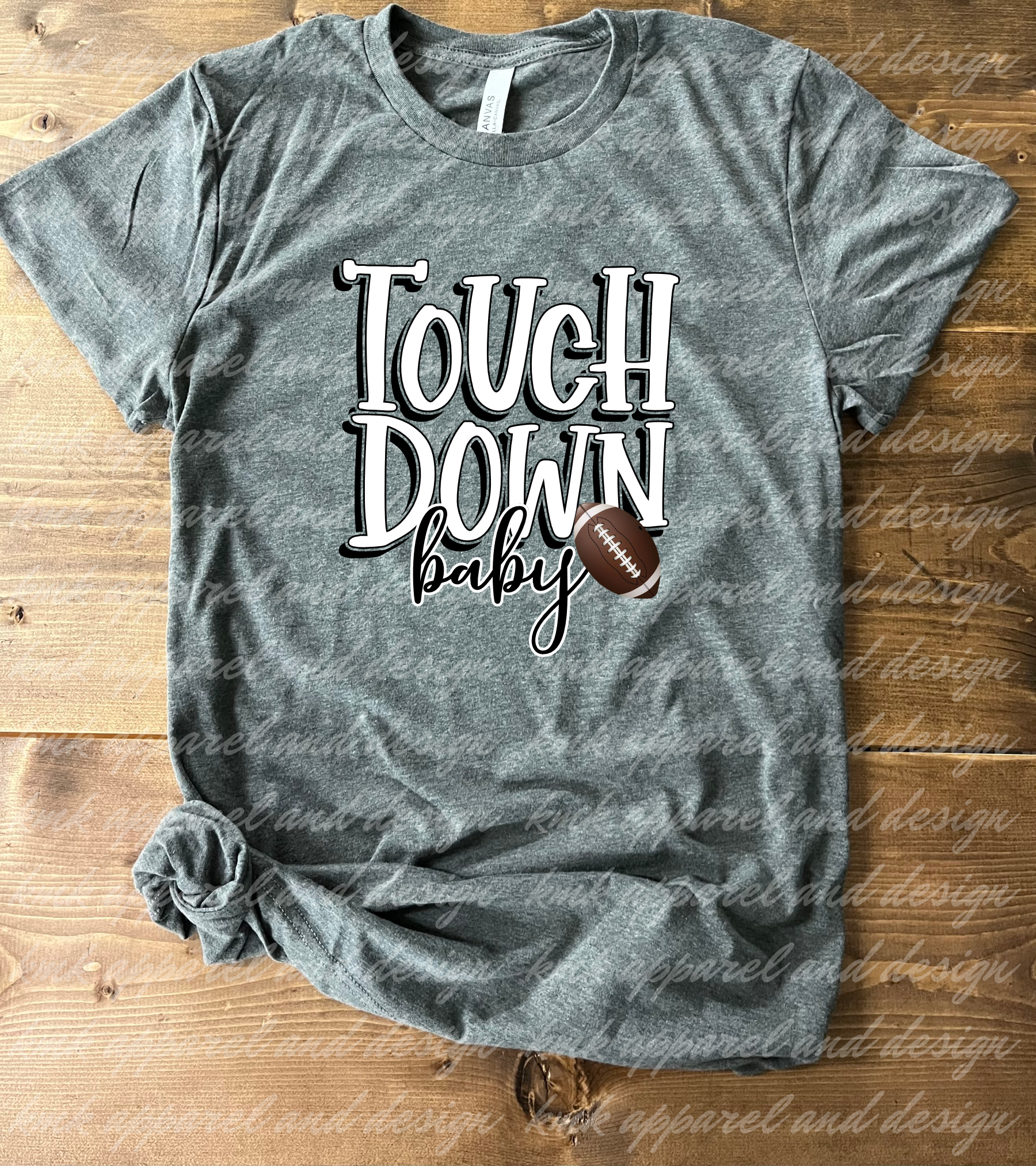 KMK Design Touchdown Baby (+ options) – KMK Apparel & Design LLC