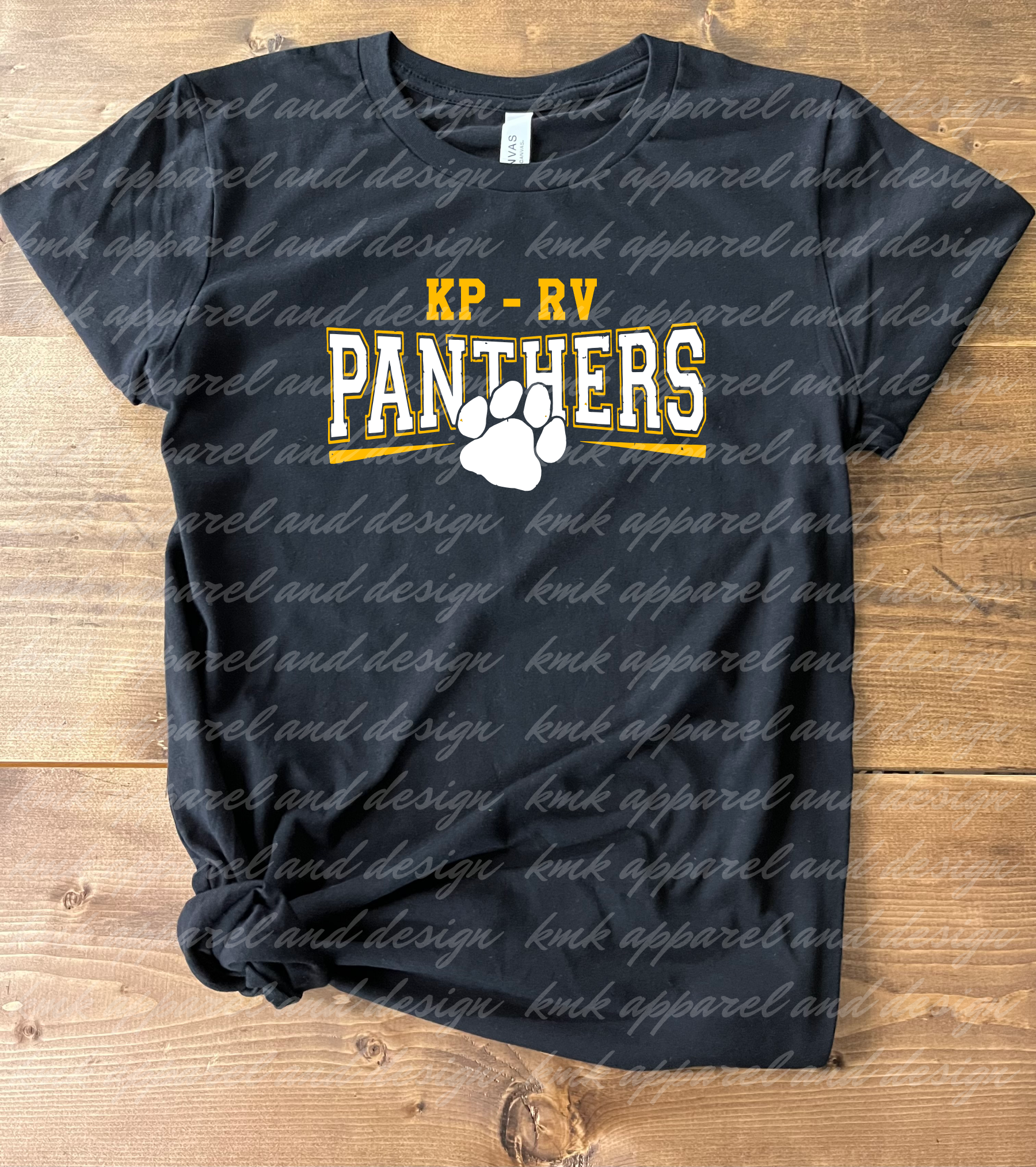 KP-RV Panthers Bold Underline Paw (+ options)