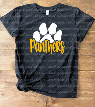 KP Panthers Paw Panthers Script (+ options)