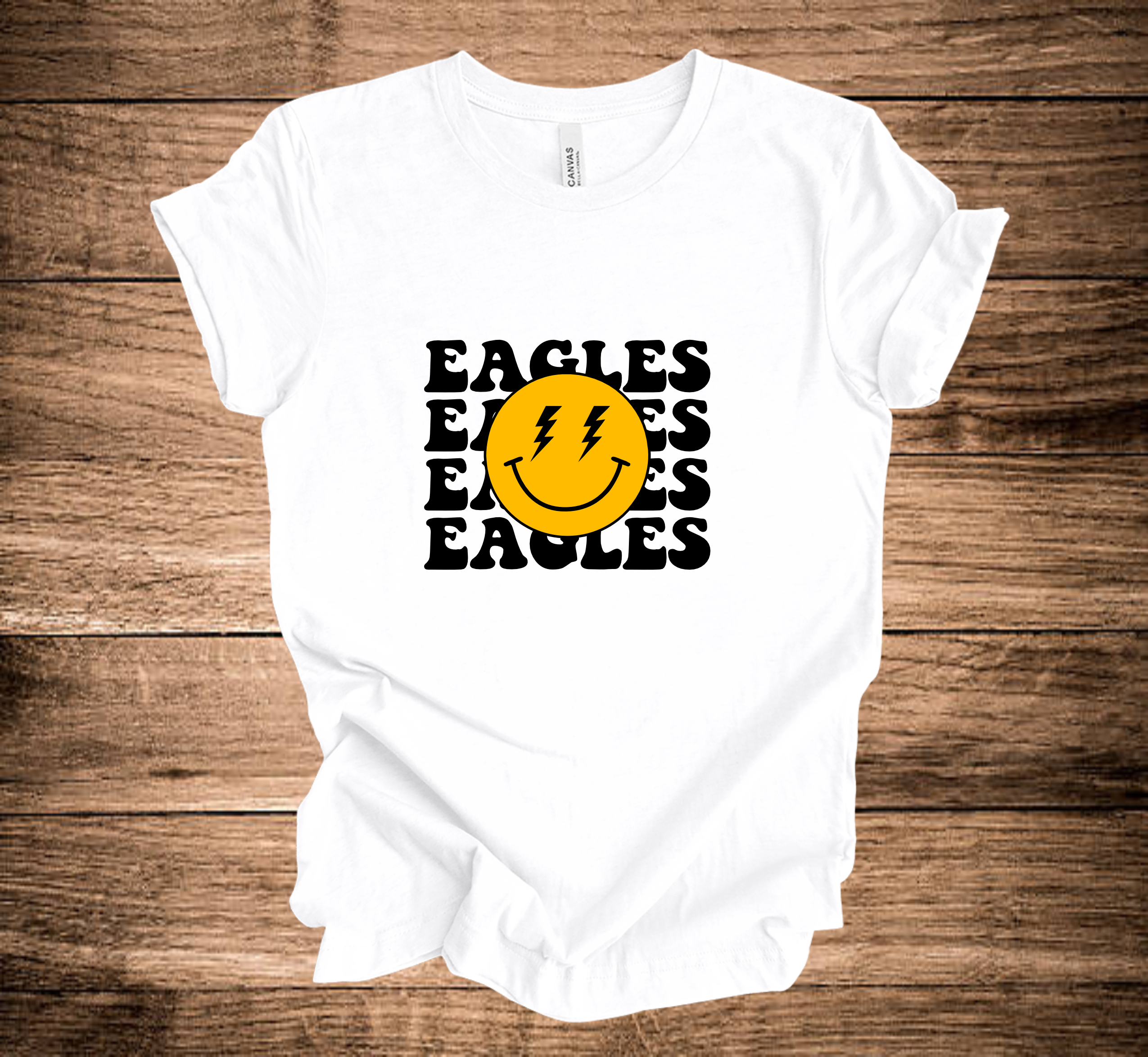 LB Eagles Groovy Repeat Smiley (+ options)