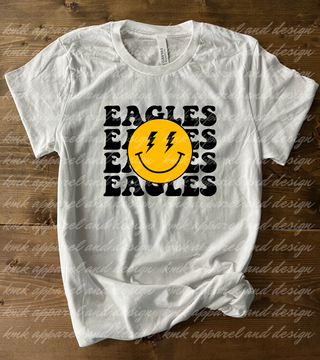 LB Eagles Groovy Repeat Smiley (+ options)