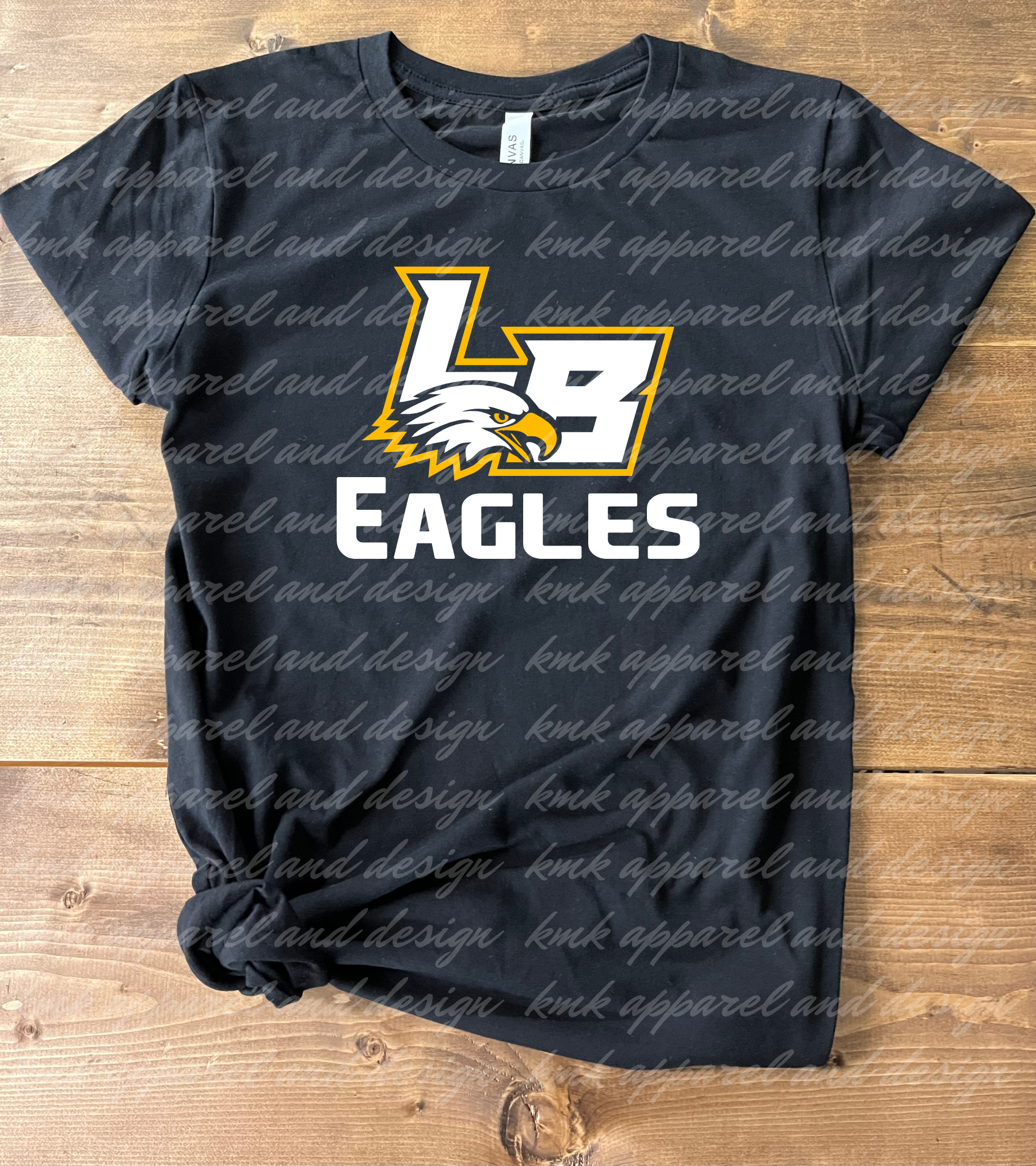 LB Eagles Outline Eagle Through (+ options)