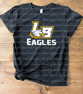 LB Eagles Outline Eagle Through (+ options)